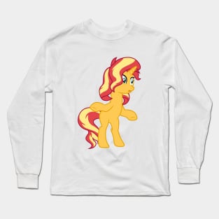 Sunset Shimmer returns Long Sleeve T-Shirt